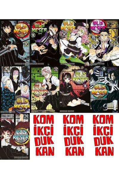 Gerekli Şeyler Yayıncılık İblis Keser 12-13-14-15-16-17-18-19-20 manga seti (...