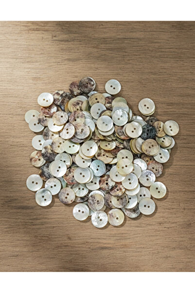 NESGO MODA Natural Genuine Button 40 Size 25.4 Mm/6 Pieces