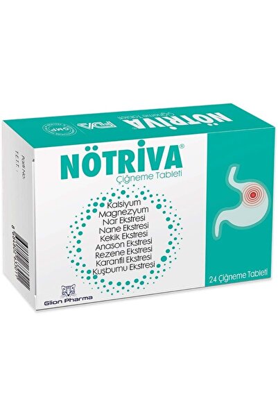 Glion Pharma أقراص نوترفا للمضغ 24 قرص