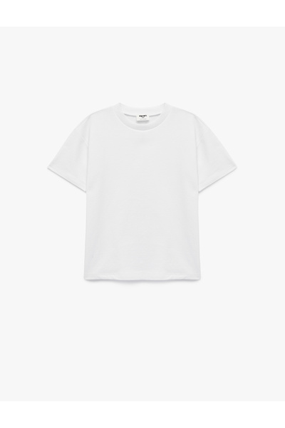 Koton Cotton Short Sleeve Crew Neck Basic T-Shirt
