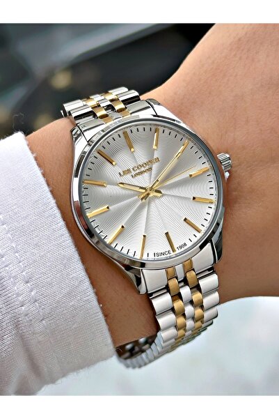 Lee Cooper Special Design Steel Band Silver-Copper Color Women Wristwatch Lc0...