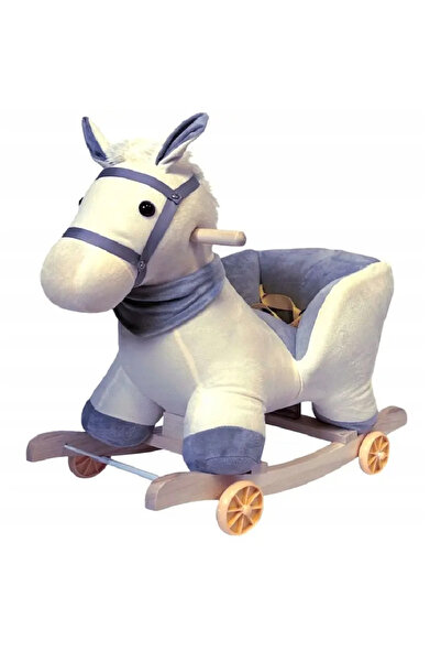 OEM Balansoar Muzical Calut de Plus cu Roti si Sanie