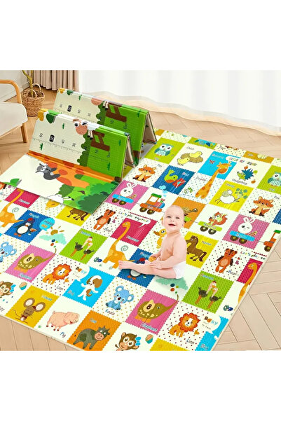 OEM Covor Pliabil Copii Girafa Jucausa 180x200 Grosime 1.5 cm