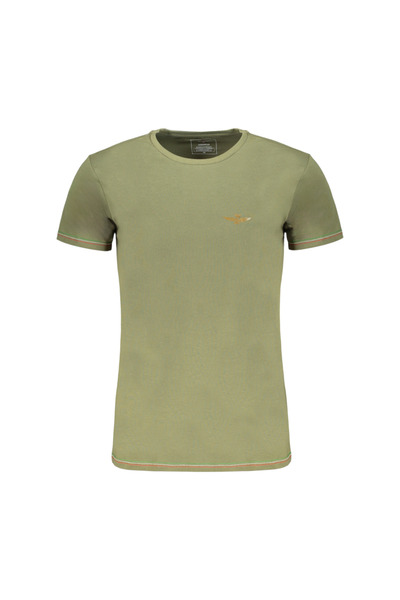 Aeronautica Militare Tricou bărbătesc AM1UTI003 Verde