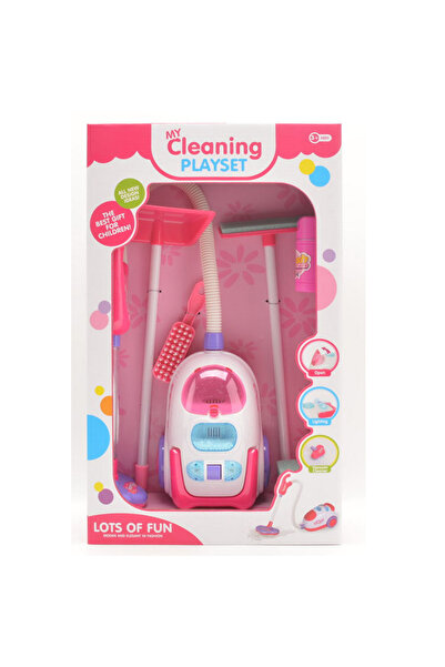 OEM Set Curatenie pentru Copii cu Aspirator Functional Sunete si Lumini