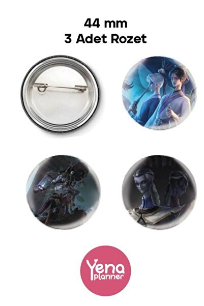 Yenaplanner مجموعة زينة الحقائب / مجموعة الشارات من آيدينتي في (IDV)