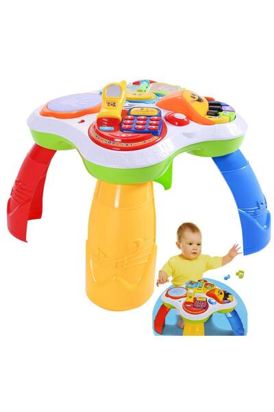 OEM Masuta Educativa Interactiva cu Jocuri Muzica si Activitati Bebe