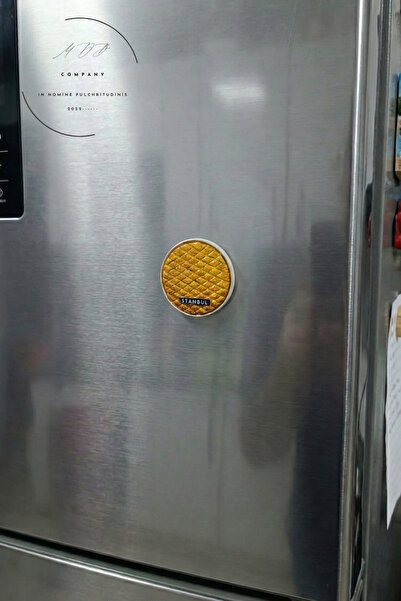 FORSEİ LUCA Baklava Desenli Dolap Magneti Mıknatıslı Magnet