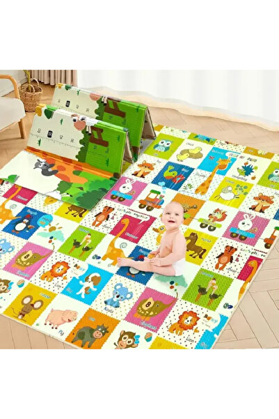 OEM Covor Termoizolant pentru Copii Dublu Fata 200x150 cm