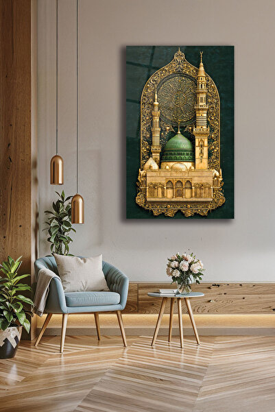 DecorAnatolia Mescid-i Nebevi’nin İhtişamı – İslami Cam Tablo