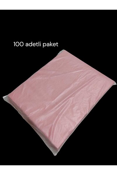 Akaworld منشفة مانيكير - باديكير للاستخدام مرة واحدة، لون وردي، 30×40 سم، عبو...