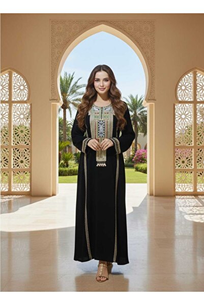 Elegant Luxurious Asiri-style jalabiya for girls aged 15-16 years and above