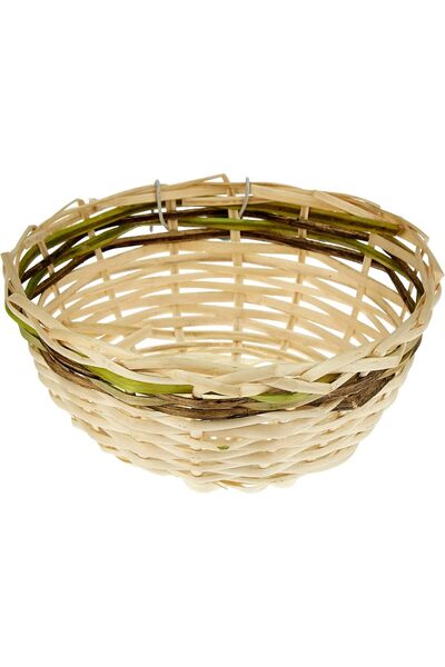 Zolux عش حمام من الخوص، 16 سم