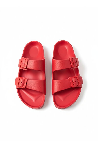 solariz Unisex Double Buckle Orthopedic Comfortable Non-Slip Eva Sole Slippers