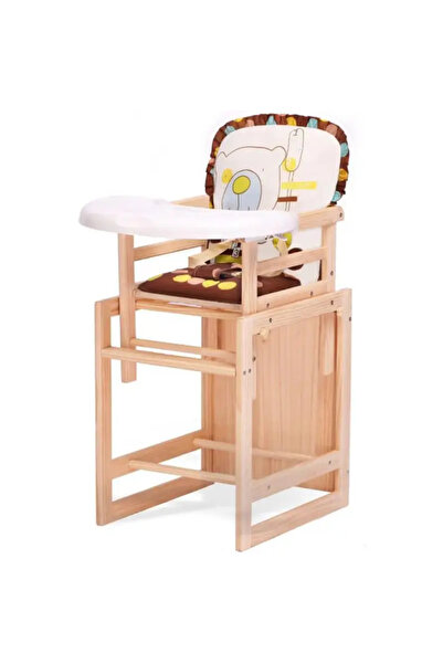 OEM Scaun de Masa din Lemn pentru Bebelusi 3 in 1