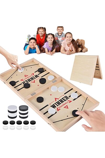 OEM Joc de societate si Dexteritate Fast Sling Puck din Lemn