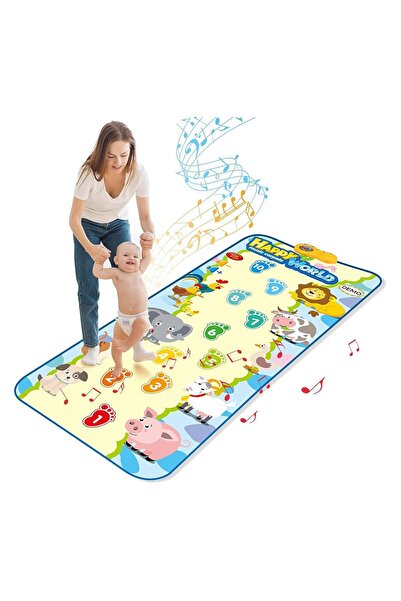 OEM Covoras Muzical Interactiv pentru Copii cu Animale si Numere