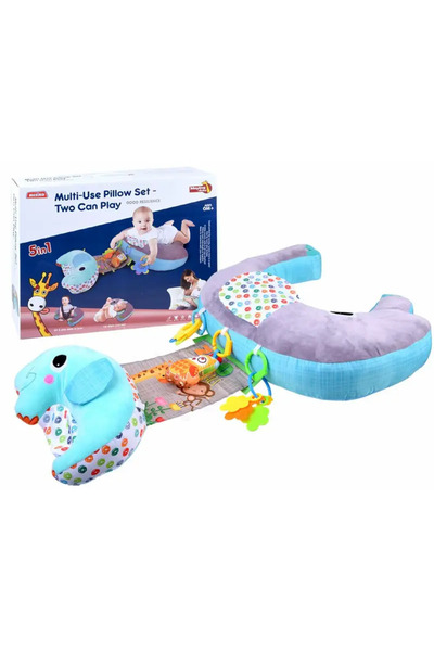 OEM Perna Multifuncționala Bebelusi 5 in 1 cu Suport Joaca si Alaptare