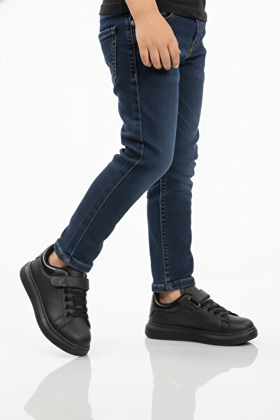 AYAKMOD حذاء رياضي أسود للأطفال من الجنسين 150 F