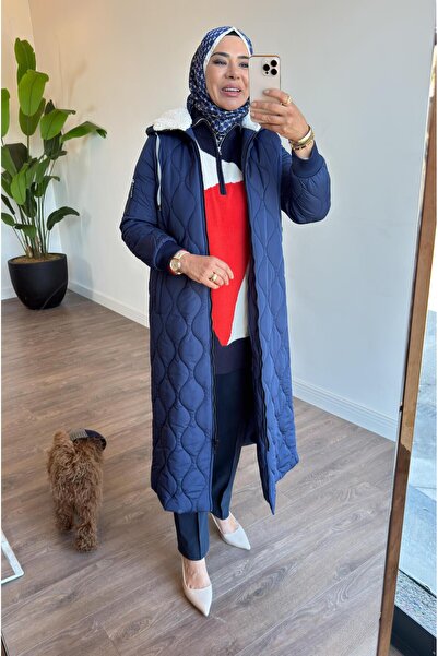 Doque Kapitone Uzun Kaban - Lacivert