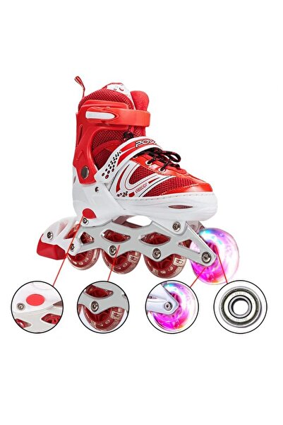 OEM Role Copii Reglabile cu Roti Luminate Led 39-42