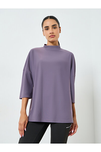 Styli Women Back Reflective Oversized Top