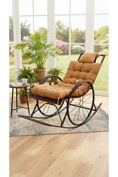 Generic كرسي هزاز عصري بوسادة مريحة للاسترخاء