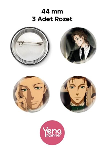 Yenaplanner مجموعة زينة الحقائب موريارتي ذا باتريوت / مجموعة الشارات / مجموعة...