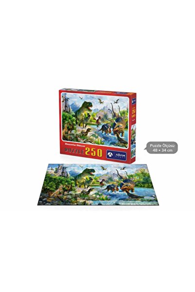 Adam Games Puzzle Dinozorlar Dünyası 250 Parça Yapboz Puzzle
