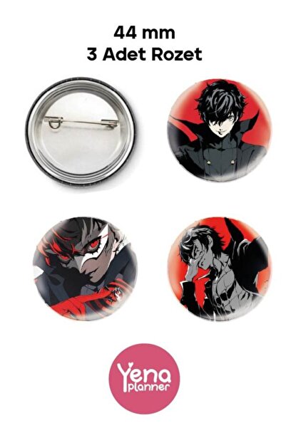 Yenaplanner Комплект чантички Persona 5 / Комплект значки