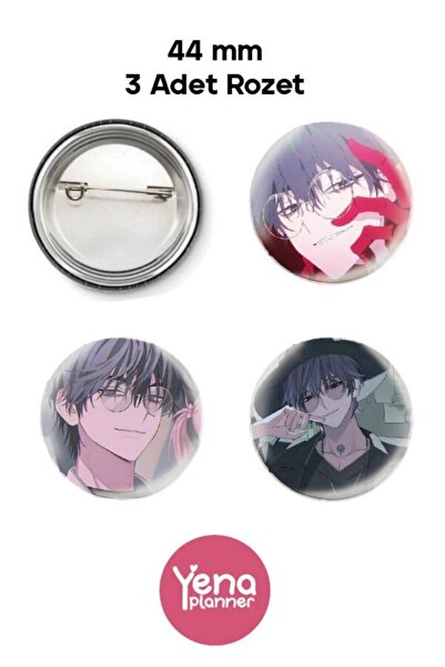 Yenaplanner Set de ornamente pentru geanta Link Click / Set de insignă / Set ...