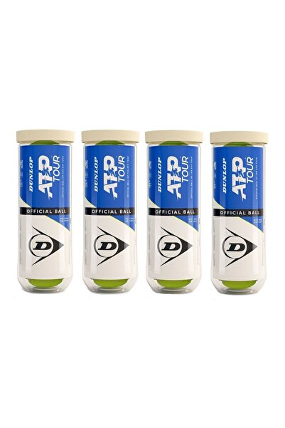 DUNLOP ATP Tour 3'lü 4 Kutu Tenis Topu