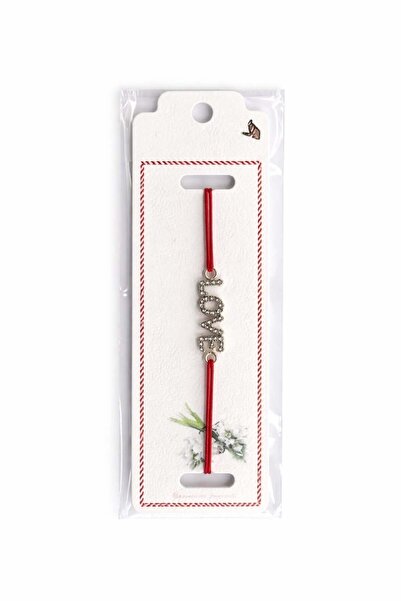 OEM Set of 24 martisor bracelets 12x3 cm red string with LOVE charm, spring gift