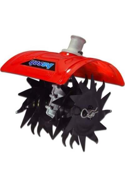 Baseh 2+2 Tırpan Ucu Mini Çapa Aparatı Ø25.5 mm 4 Diş Kare