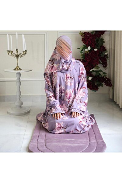 MAYAR طقم صلاة بودرة الجمال اسفنج سحاب ( ألوان متعددة )