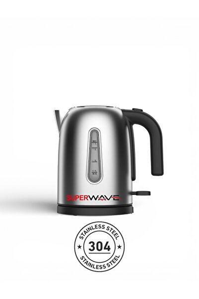 Super Wave Ben Shihon Electric Kettle, 2-year warranty, rust-resistant stainl...