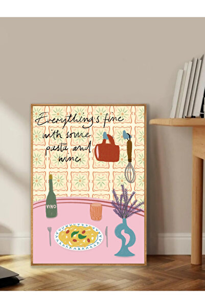 Tuba Decor One Piece Wooden Framed Living Room Hall Kitchen Table