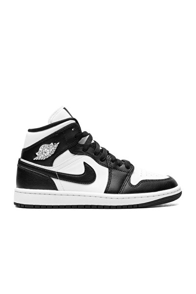 JORDAN Air 1 Mid Panda White Black DV0991-101 Sports Shoes
