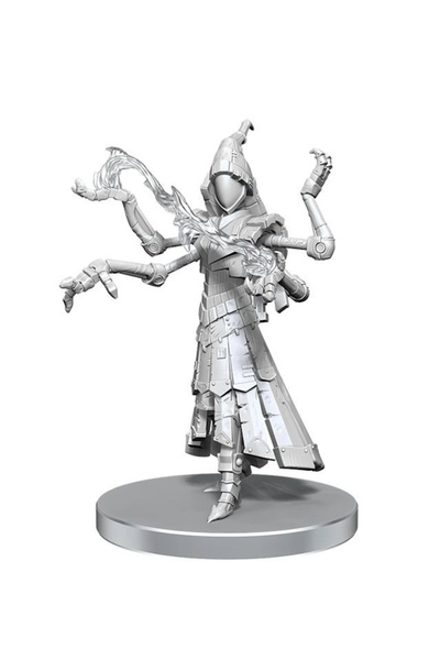 Wizkids Pathfinder Battles Deep Cuts – Clockwork Mage Unpainted Miniature
