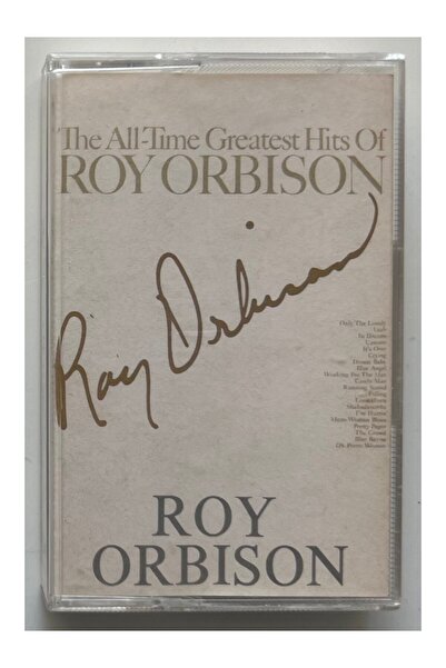 Uzelli Müzik Roy obison the all time greatest hits cassette