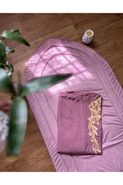 MAYAR طقم صلاة اسفنج طبي تطريز الخزامى ( ألوان متعددة )