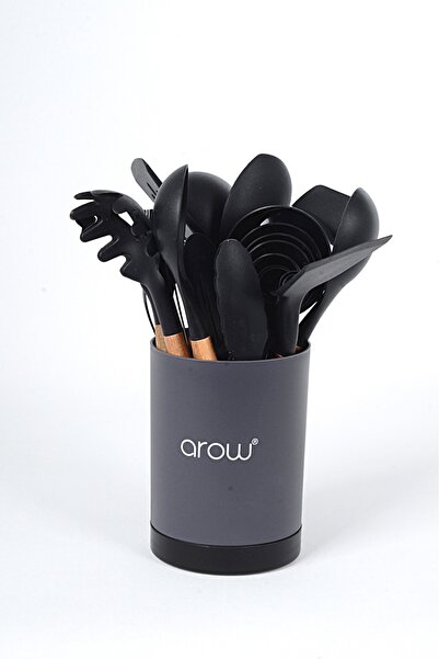 AROW Maylis 14 Parça Şık, Kaliteli ve Kullanışlı Silikon Servis Seti