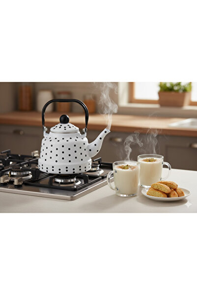 Generic A teapot and milk jug, with an elegant touch.