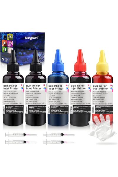 HP Epn Broth.CN All Inkjet Printer Cartridge 100 ml Bottle (2*Black, Cyan, Ma...