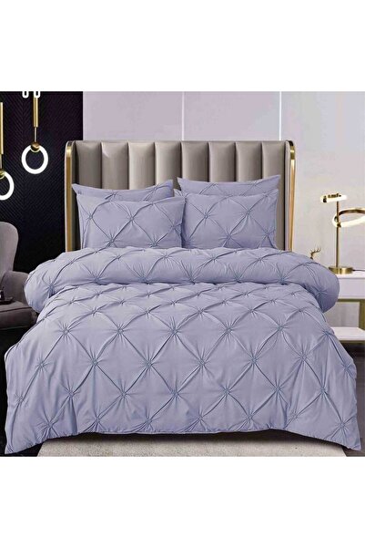 Patul Bed Linen 6 Pieces, Fine Cotton, Sulphur, Double Bed, 2 Persons