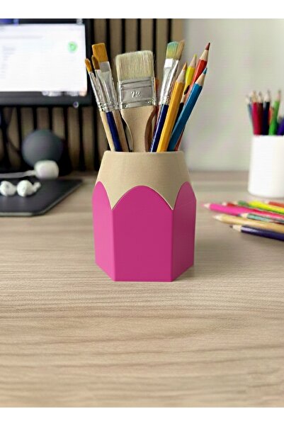 Gift Studio Masaüstü Kalemlik - Kalem Şeklinde Kalemlik - Kalemlik
