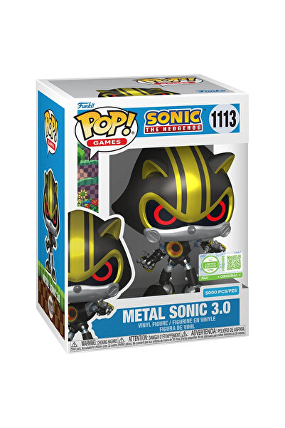 Funko POP! Games Limited Edition (Ultra) 1113: 5000 Limitli Sonic Metal Sonic...