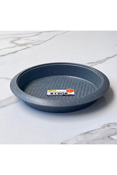cc bin shihon 33cm round granite oven tray, non-stick granite cake pan/baking...