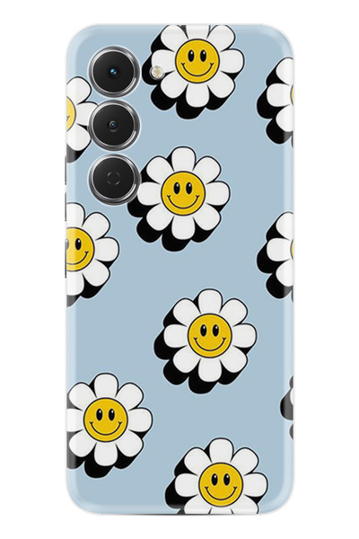 TECNO Spark 40 Pro (KM6) Kılıf Boutique Baskılı Resimli Gülen Papatyalar Pcod...