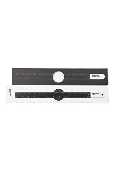 Pantone Measure in Style 30 CM Ruler – Black